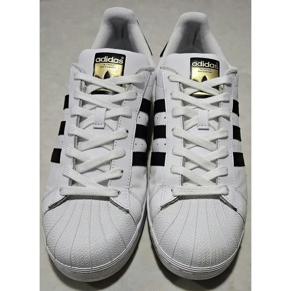 Adidas Superstar White Black C77153 Men's Size 11 Classic Shell Toe